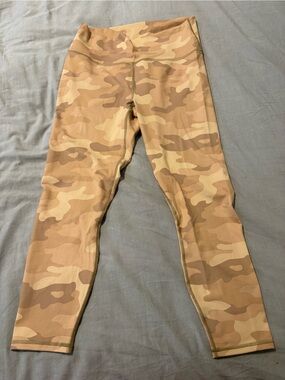 Fabletics Desert Tan Camo Leggings